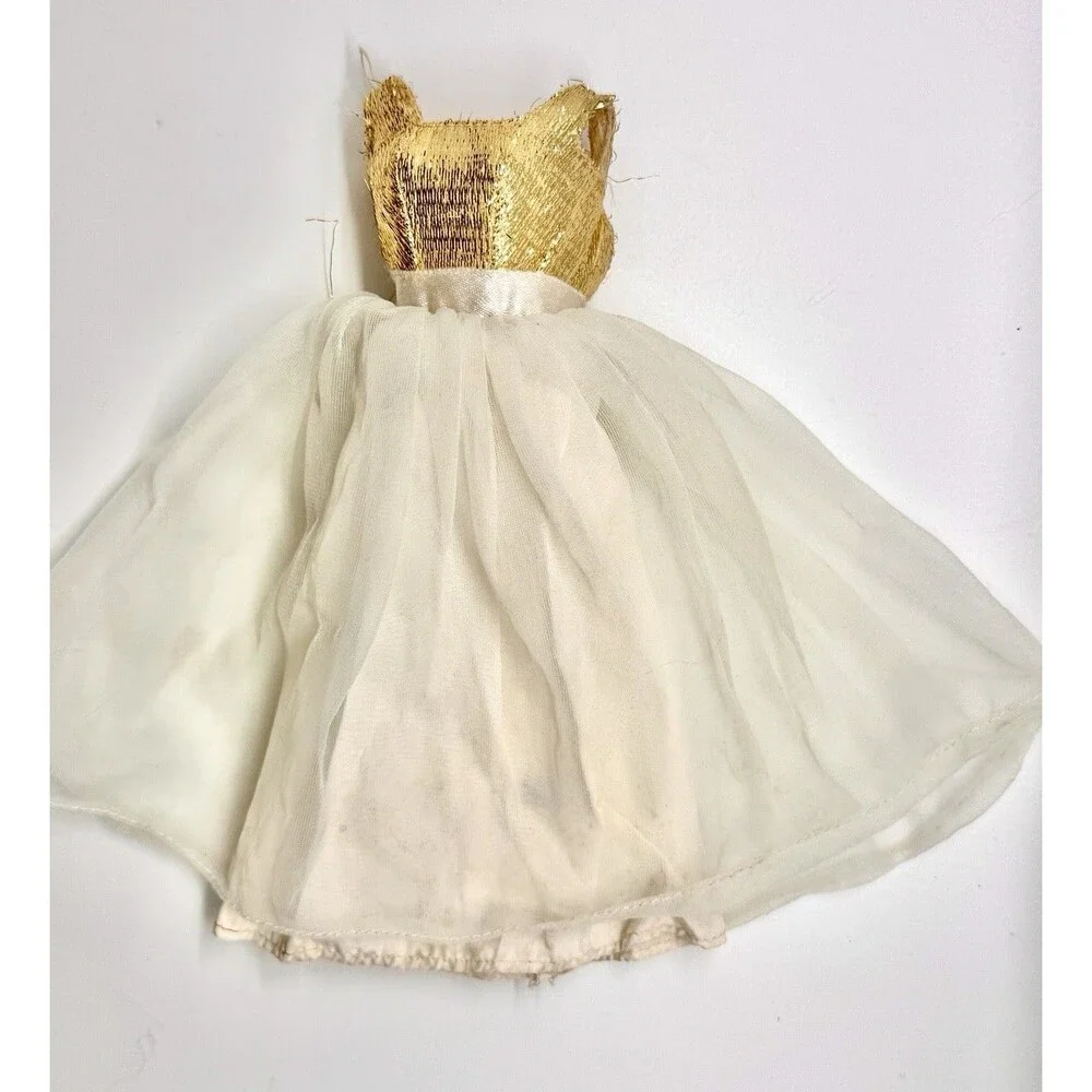 VTG 1963 Mattel Barbie Midge Wardrobe Wig Doll‎ Japan Golden Elegance Dress #961